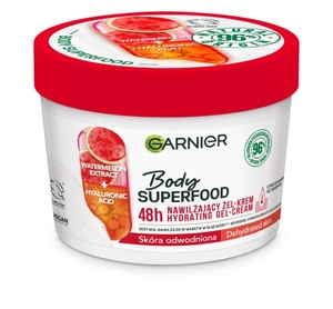 Body SuperFood Nawilżający Żel-krem do ciała - skóra odwodniona Watermelon Extract + Hyaluronic Acid
