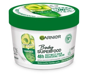 Body SuperFood Odżywczy krem do ciała Avocado Oil+Omega 6 - skóra sucha i bardzo sucha