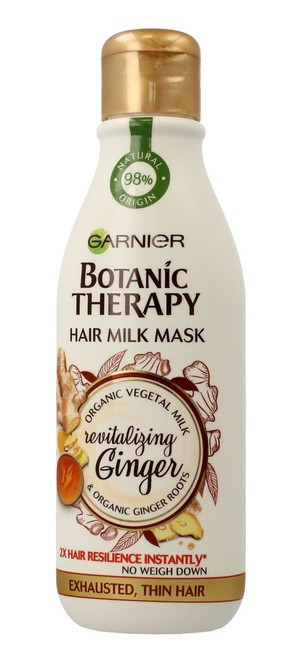 Botanic Therapy Korzeń Imbiru & Mleko Migdałowe Maska do włosów cienkich i zmęczonych