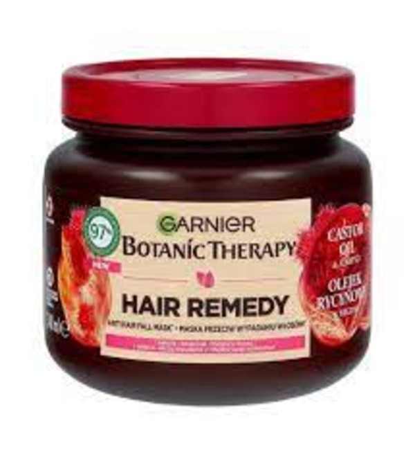 Botanic Therapy Maska przeciw wypadaniu włosów z olejkiem rycynowym