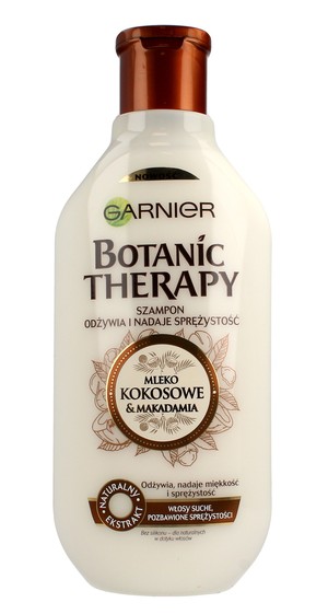 Botanic Therapy Mleko Kokosowe & Makadamia Szampon do włosów suchych i bez spężystości