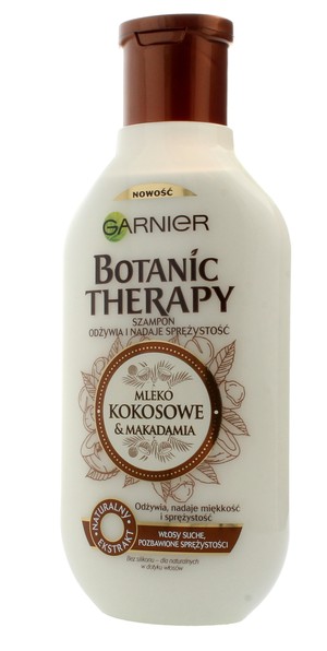 Botanic Therapy Mleko Kokosowe & Makadamia Szampon do włosów suchych i bez spężystości