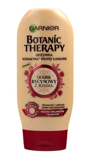 Botanic Therapy Olejek Rycynowy i Migdał Odżywka do włosów osłabionych i łamliwych