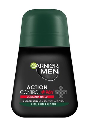 Men Action Control 96h+ Clinically Tested Dezodorant roll-on