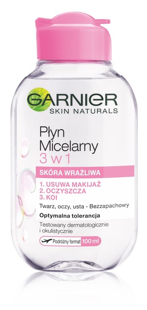 Skin Naturals Płyn micelarny 3w1 - skóra wrażliwa