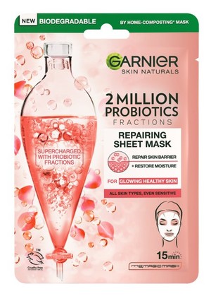 Skin Naturals Regenerująca Maska do twarzy na tkaninie 2 Million Probiotics