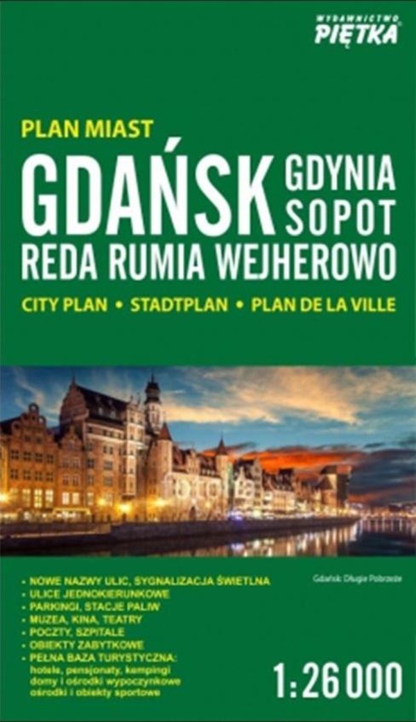 Gdańsk - Gdynia - Sopot Skala: 1:26 000