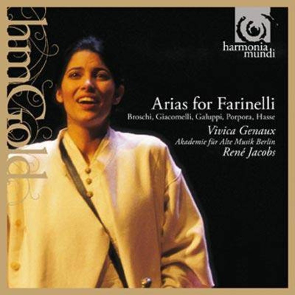 Arias For Farinelli Rene Jacobs