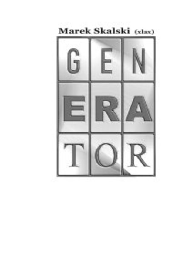 Generator - mobi, epub