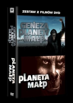 Geneza planety małp / Planeta małp 1968 (2 DVD)