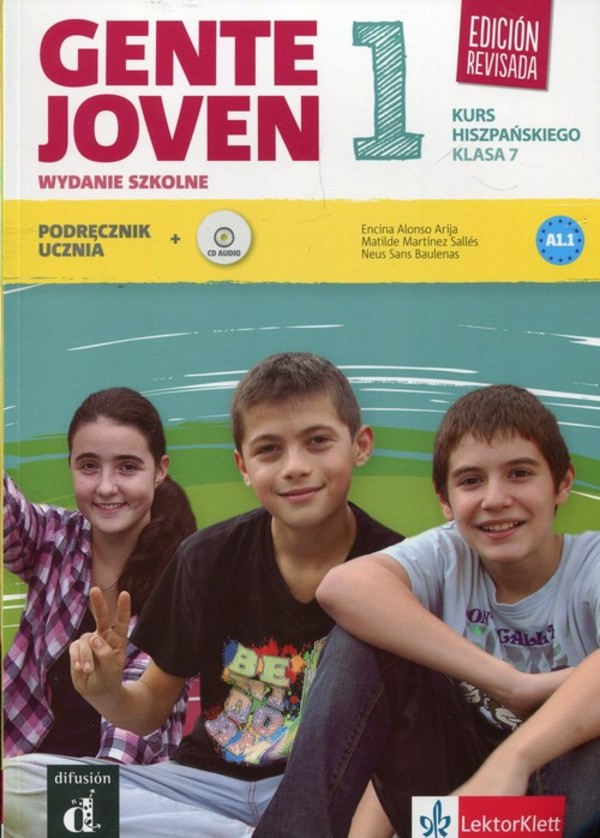 Gente Joven 1 Edición revisada. Podręcznik. Klasa 7