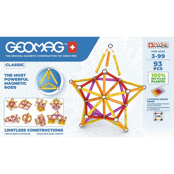 Geomag Classic Recycled 93 elementy