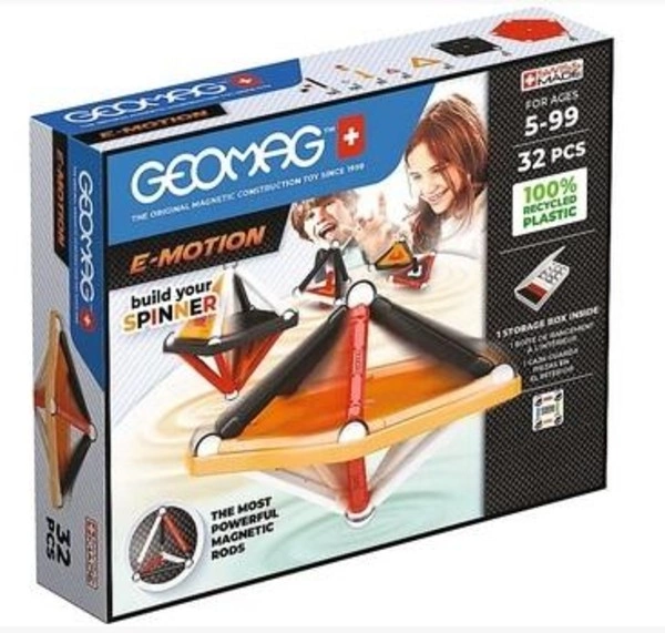 Geomag Klocki E-motion Recycled 32 elementów