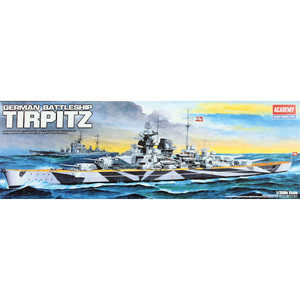German Battleship Tirpitz Skala 1:350