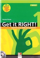 Get It Right! 1 Student`s Book Podręcznik + Audio CD 2019