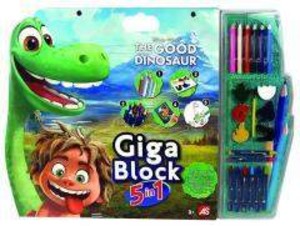 Giga Block Zestaw dla artysty 5 w 1 Dobry dinozaur