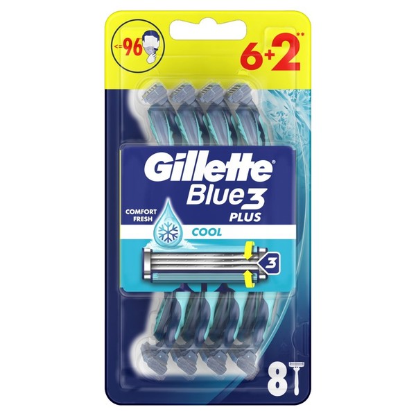 Blue3 Plus Cool Jednorazowe maszynki do golenia