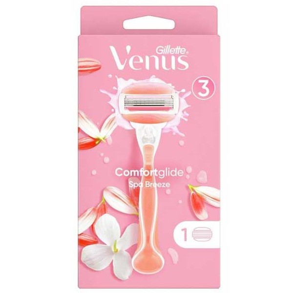 Venus Comfortglide Spa Breeze Maszynka do golenia + Wymienne ostrze