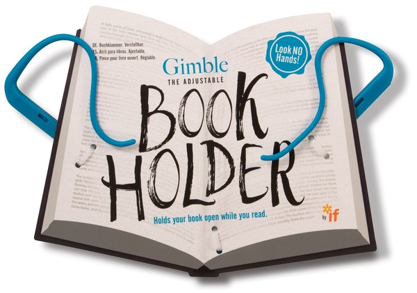 Gimble Book Holder niebieski uchwyt do książki