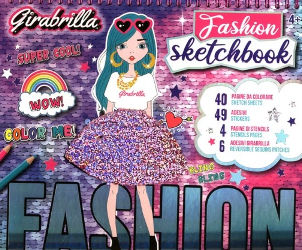 Fashion Sketchbook Girabrilla Szkicownik