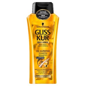 Gliss Kur Oil Nutritive Szampon do włosów odbudowujący
