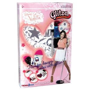 Glitza Tatuaże Violetta duży pakiet