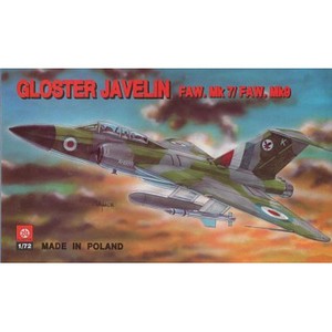 Gloster Javelin FAV. Mk 7/Mk 9 Skala 1:72