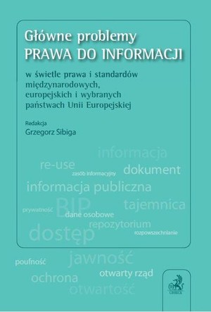 Główne problemy prawa do informacji