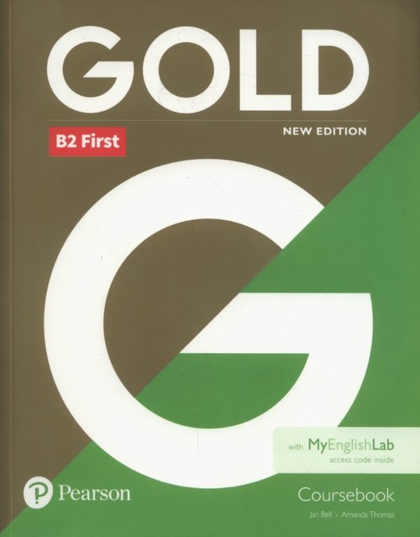 Gold B2 First New edition. Coursebook Podręcznik