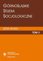 Górnośląskie Studia Socjologiczne. Seria Nowa. T. 3
