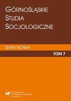 Górnośląskie Studia Socjologiczne. Seria Nowa. T. 7 - pdf
