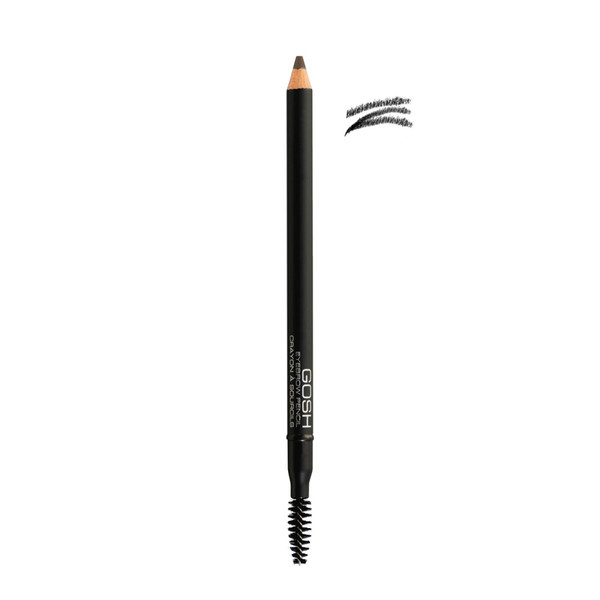 Eyebrow Pencil 02 Soft Black Kredka do brwi ze szczoteczką