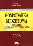 Gospodarka budżetowa jednostek samorządu terytorialnego - 2006