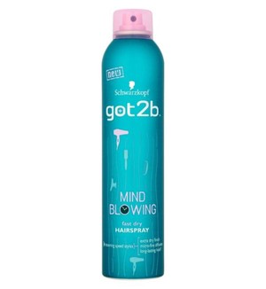 Got2b Mind Blowing Fast Dry Hairspray Szybkoschnący lakier do włosów