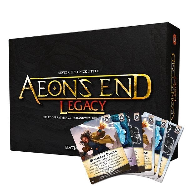 Gra Aeon`s End Legacy + Limitowany zestaw kart promo (Edycja Polska)
