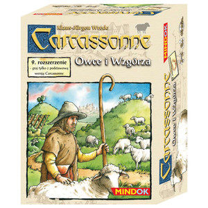 Gra Carcassonne Rozszerzenie 9 Owce i wzgórza