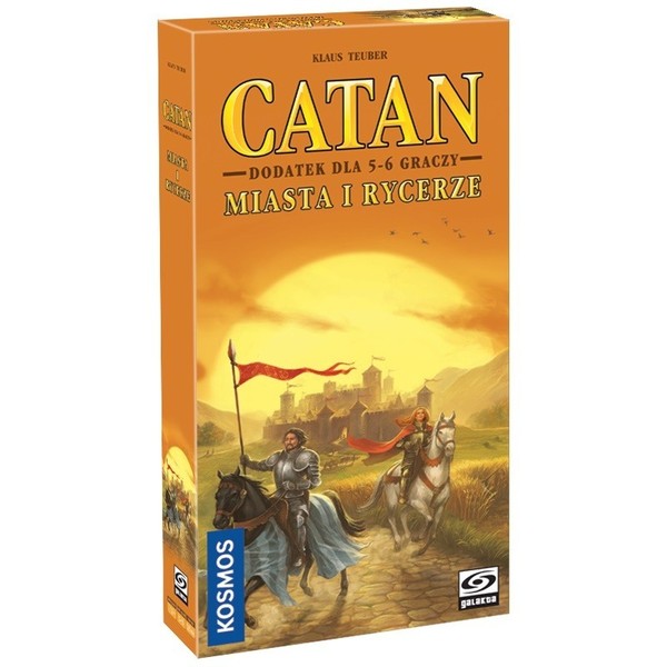 Gra Catan - Miasta i Rycerze Dodatek