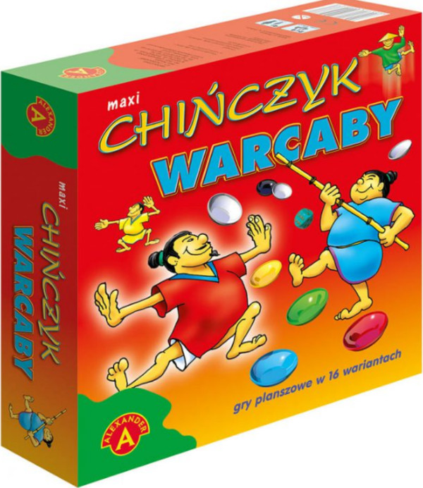 Gra Chińczyk / Warcaby Gry planszowe w 16 wariantach