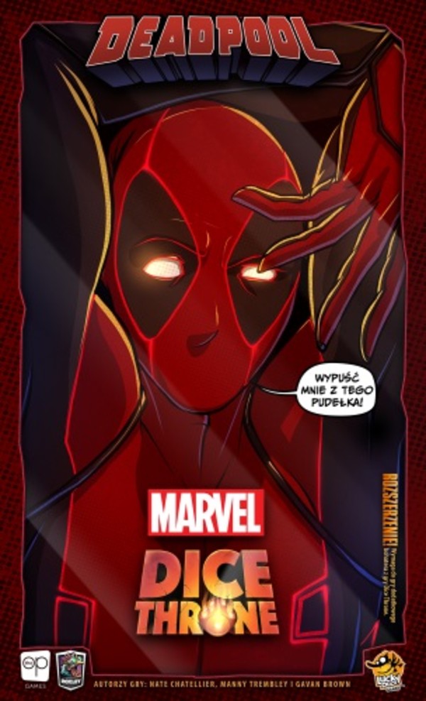 Gra Dice Throne Marvel Deadpool