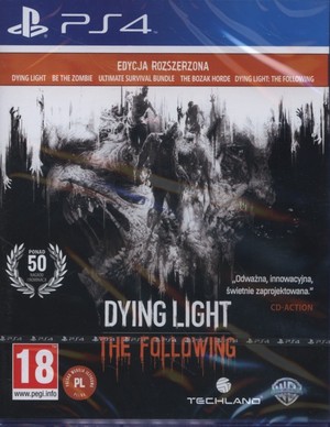 Gra Dying Light: The Following Edycja rozszerzona (PS4) Blu-ray