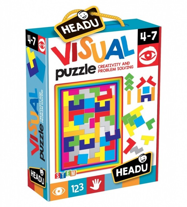 Visual Puzzle Tetris - 40 elementów Headu