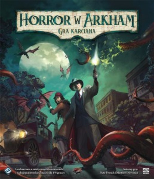 Gra Horror w Arkham: Gra karciana Zestaw podstawowy dla 1-4 graczy