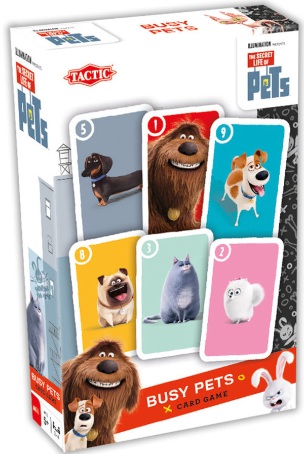 Gra karciana Sekretne Życie zwierzaków domowych Busy Pets