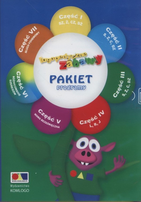 Gra Logopedyczne Zabawy Programy Pakiet (PC) DVD-ROM