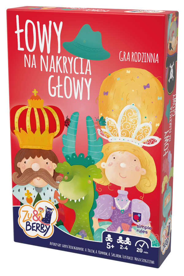 Gra Łowy na nakrycia głowy Zu&Berry