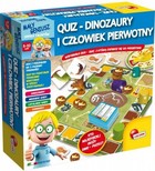 Gra Mały Geniusz Quiz Dinozaury i człowiek pierwotny