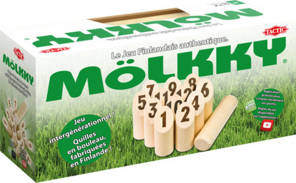 Gra Molkky Edycja 2016 w kartonowym pudełku