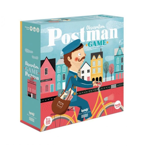 Gra obserwacyjna Postman Listonosz (wydanie angielskie)