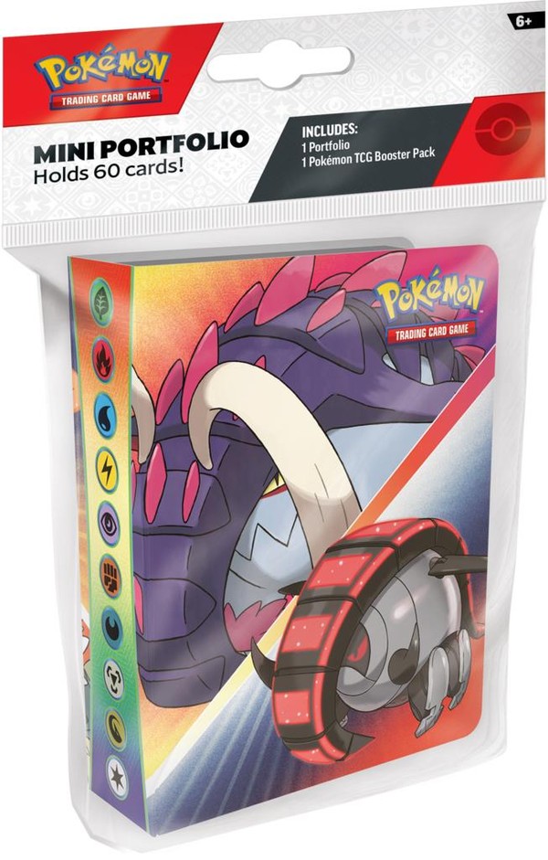 Gra Pokémon TCG: Mini Portfolio + Booster