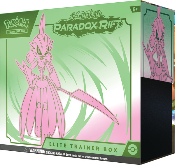 Gra Pokémon TCG: Scarlet & Violet - Paradox Rift - Elite Trainer Box Iron Valiant